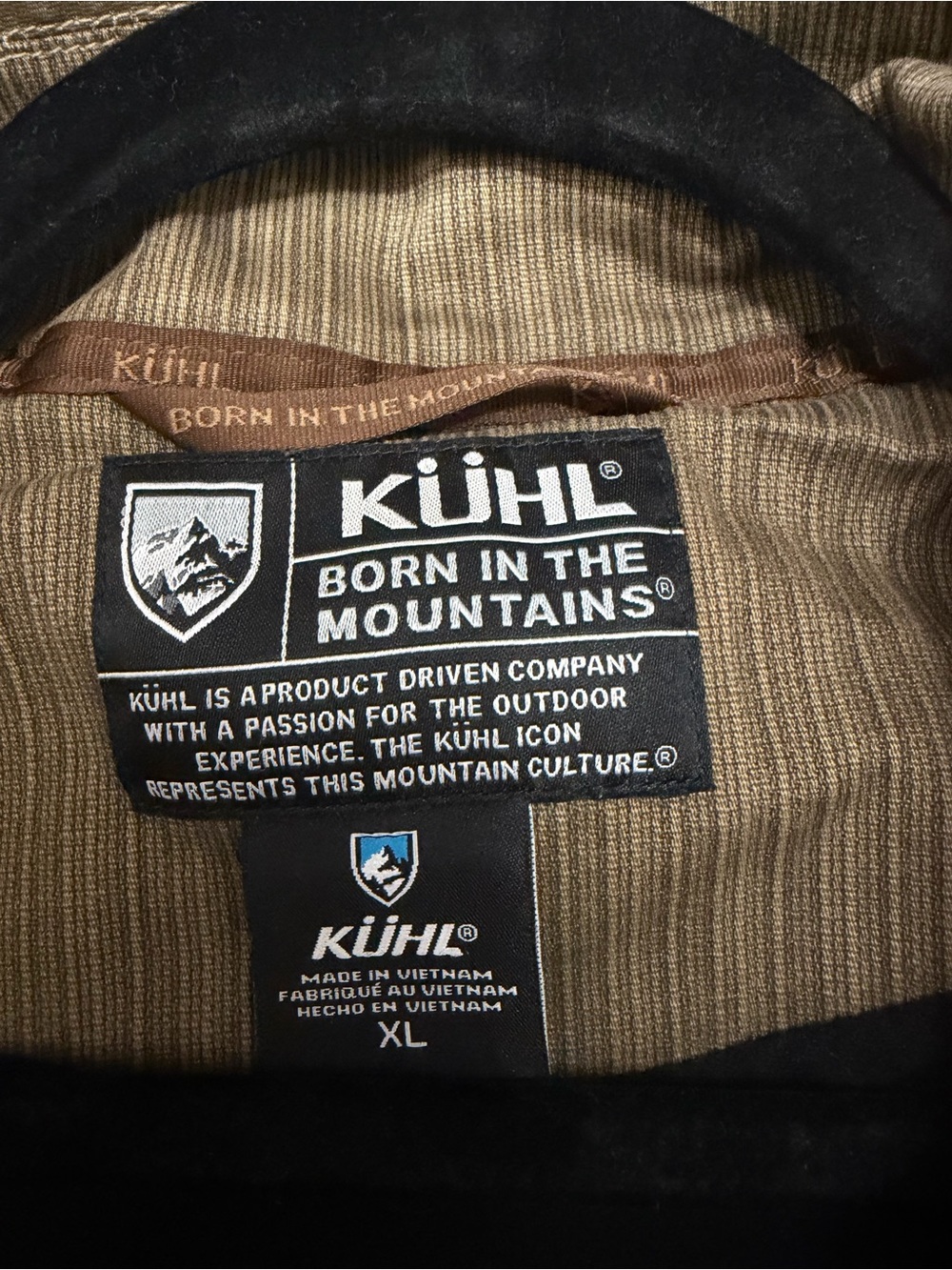 KÜHL Born in Mountains Men’s Brown Jacket Size XL in very good condition - Picture 9 of 15